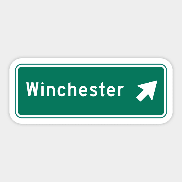 Winchester Sticker by MBNEWS
